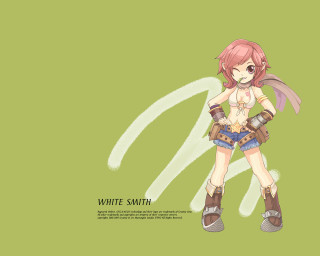 Pink hair girl green background - pink hair free wallpaper for desktop