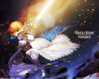 Fate stay night anime armor - a anime character holding free wallpaper
