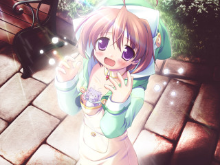 Girl green dress umbrella cupcake - a green dress holding free wallpaper