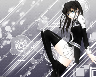 Futuristic gothic anime alice prin - a futuristic background free wallpaper