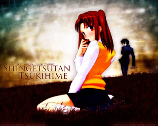 Girl man sky star sitting - behind her free wallpaper