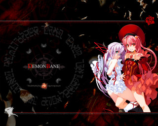 Anime gothic redhat pinkhair greeneyes - a red hat free wallpaper for desktop