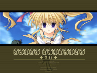 Anime blonde blueeyes clouds goodgod - good free wallpaper