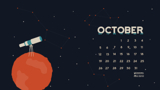 Calendar rocket october date image - a rocket free wallpaper