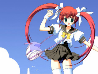 Alice girl backpack blue sky - a backpack and a backpack free wallpaper