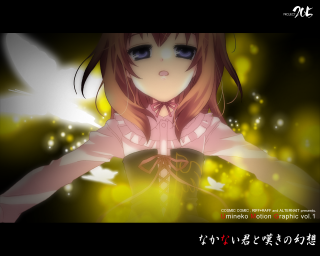 Anime girl blue eyes long 2 - global free wallpaper