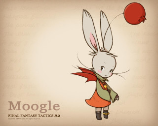 Cartoon rabbit flying balloon google - inspired free wallpaper