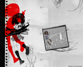 Red haired girls yandere suzumiya - a red hair free wallpaper