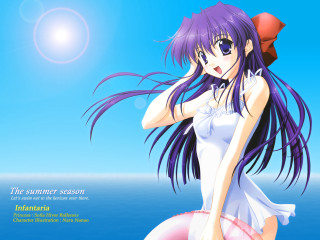 Woman beachball summer netart longhair - summer free wallpaper