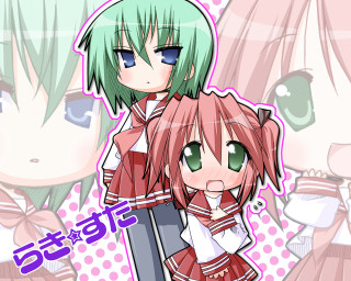 Anime girls polka dot pink - polka dot free wallpaper