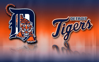 Detroit tigers wallpaper tiger logo 2 - the side of the wall free wallpaper