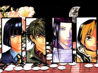 Anime group table manga keyvisual - baiōken eishun free wallpaper for desktop