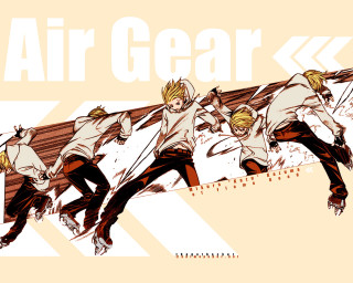 Air gear x shock art - armin hansen free wallpaper