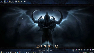 Computer screen dark demon face - dom qwek free wallpaper for desktop