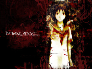 Anime yandere blood swash serafuku - swirl free wallpaper