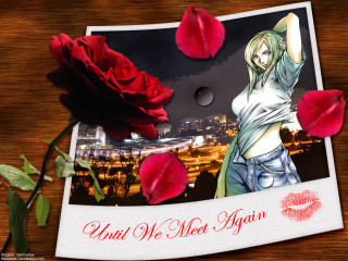 Woman rose table giantess art - a picture of a woman free wallpaper