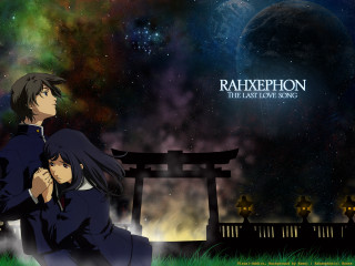 Anime couple space planet ralexepon - last free wallpaper