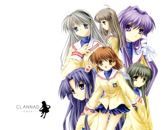 Anime girls black cat school - clear free wallpaper