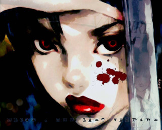 Bloodied woman knife gothic aya - yukito kishiro free wallpaper for desktop