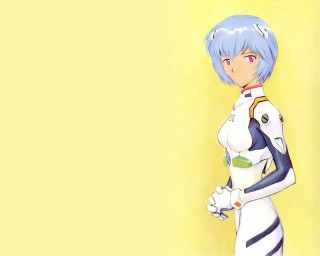 Woman bluehair whitesuit yellowbg space - daphne allen free wallpaper