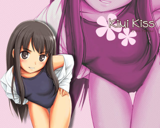 Girl longhair rabbitears tennis racket - giantess art free wallpaper