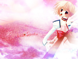 Anime girl pink background bow - a bow free wallpaper for desktop