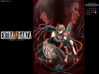 Vanitas anime couple calendar jigsaw - the wall behind them free wallpaper