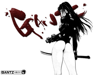 Woman guitar knife cyberpunk blood - a stool free wallpaper