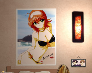 Ayako rokkaku anime bikini wall - a wall next free wallpaper