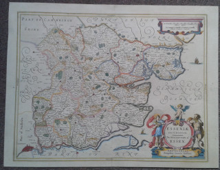 Essex county map towns roads - spanish free wallpaper