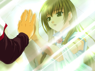 Man woman hands window sunlight - a man and a woman free wallpaper