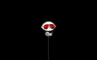 Red white clock sunglasses black - clock free wallpaper for desktop