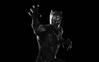 Black panther dark hands up - his hands out free wallpaper