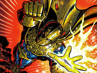 Comic character fist helmet superhero - a comic character free wallpaper