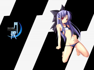 Eizan kikukawa bikini anime blue - free gaming wallpaper