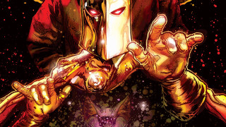 Man red hoodie knife demon - comic cover art free wallpaper