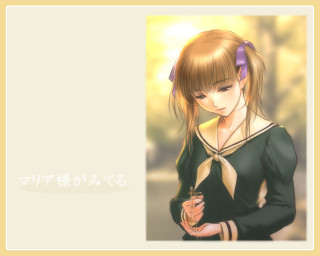 Girl black dress yellow frame - a yellow frame free wallpaper