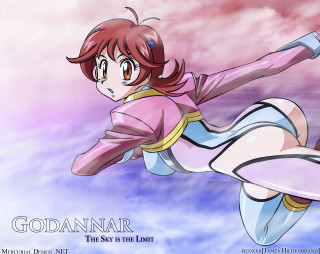 Pink girl flying sword cloud - a sword free wallpaper