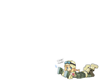 Cartoon person laptop blonde girl - a cartoon of a person free wallpaper