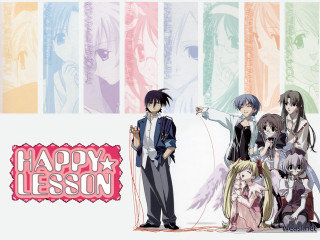 Anime group happy lesson rayonism - kyoto animation free wallpaper