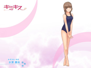 Woman bathing suit pink background - suit free wallpaper for desktop