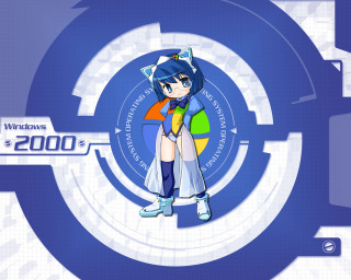 Blue dress cat ears green - bag free wallpaper for desktop