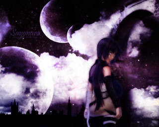 Gothic anime astronaut moon constellation - cedric seaut keos masons free wallpaper
