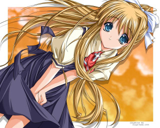 Girl long hair dress wind - long hair and a dress free wallpaper