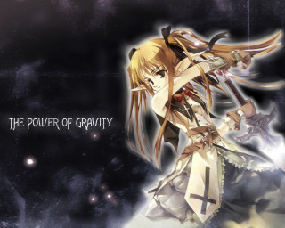 Anime girl gravity sword moon - a sword and a sword free wallpaper