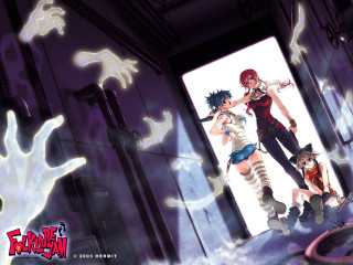 Anime couple ghosts concept art - a room free wallpaper for desktop