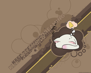 Cartoon flower head brown gold - a gold stripe free wallpaper for desktop