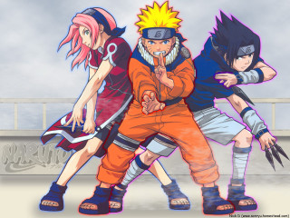 Ninja group standing building bridge - a group of people free wallpaper for desktop