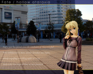 Woman city plaza blonde hair - a handbag free wallpaper