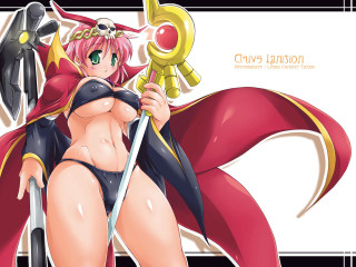 Cartoon heroine sword blush pinkhair - evelyn cheston free wallpaper